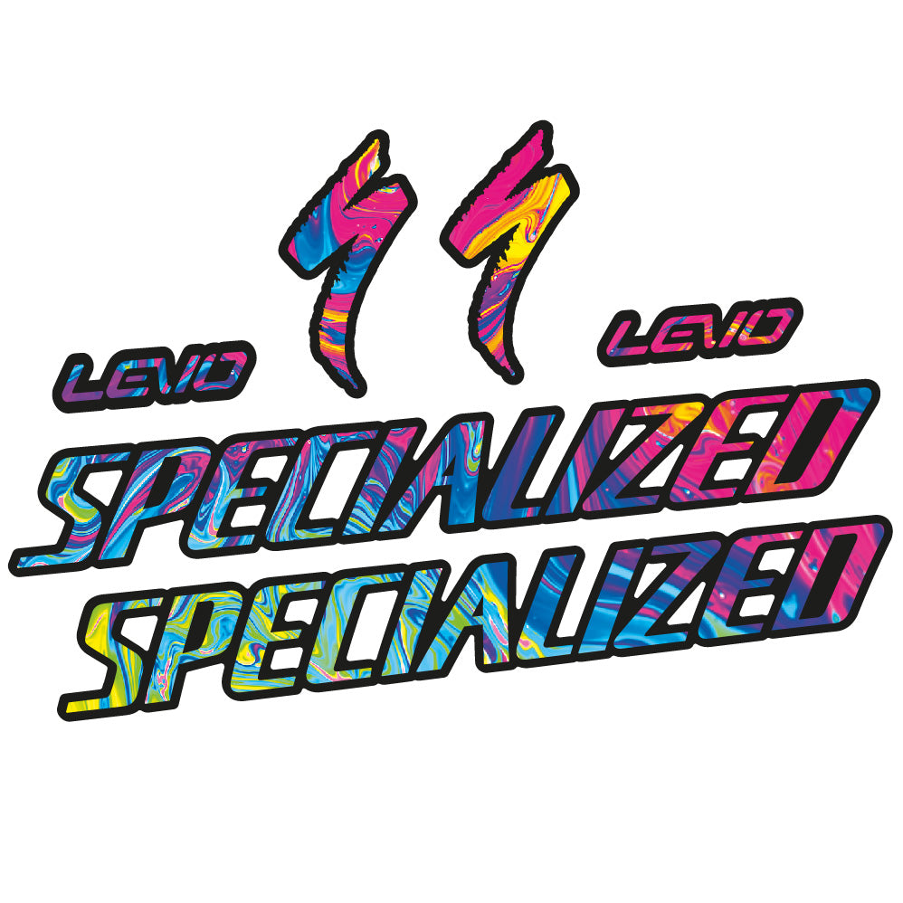 Stickers Specialized Levo Comp Carbon Alloy 2022 compatibles Autocollants cadre