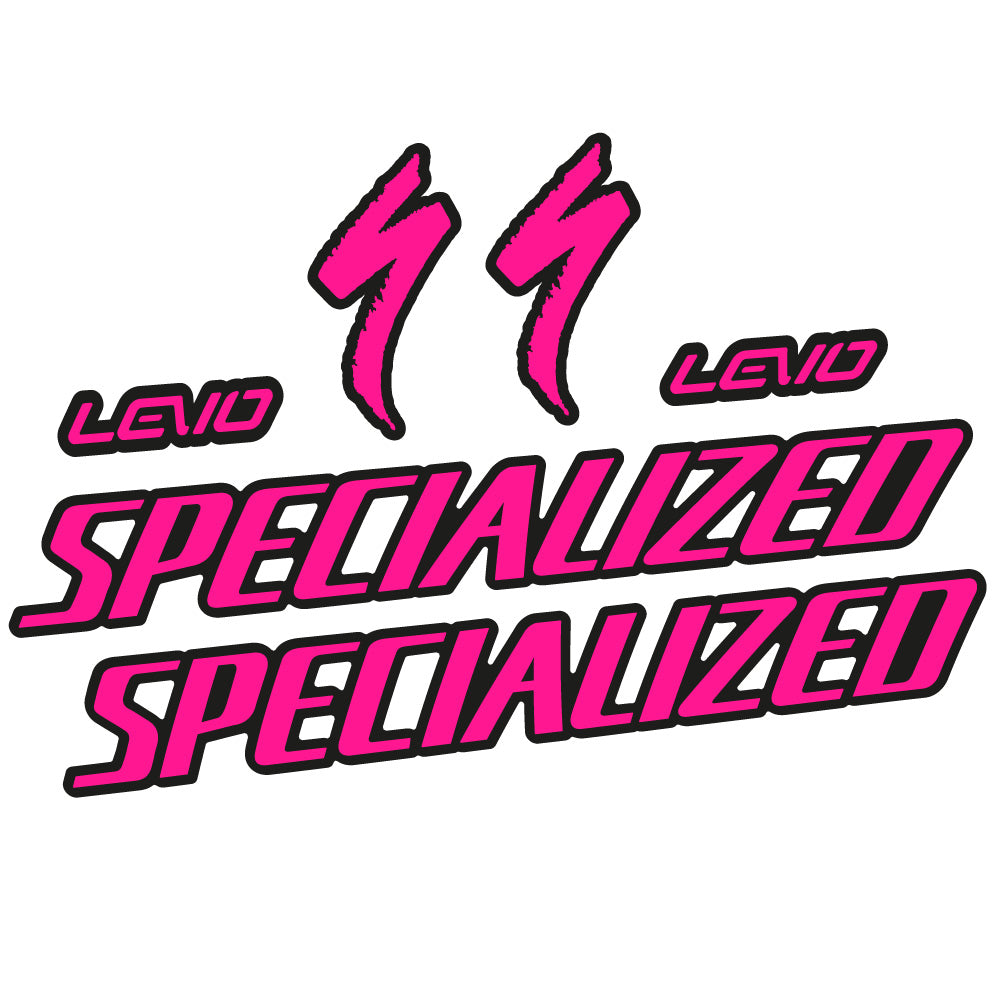 Stickers Specialized Levo Comp Carbon Alloy 2022 compatibles Autocollants cadre