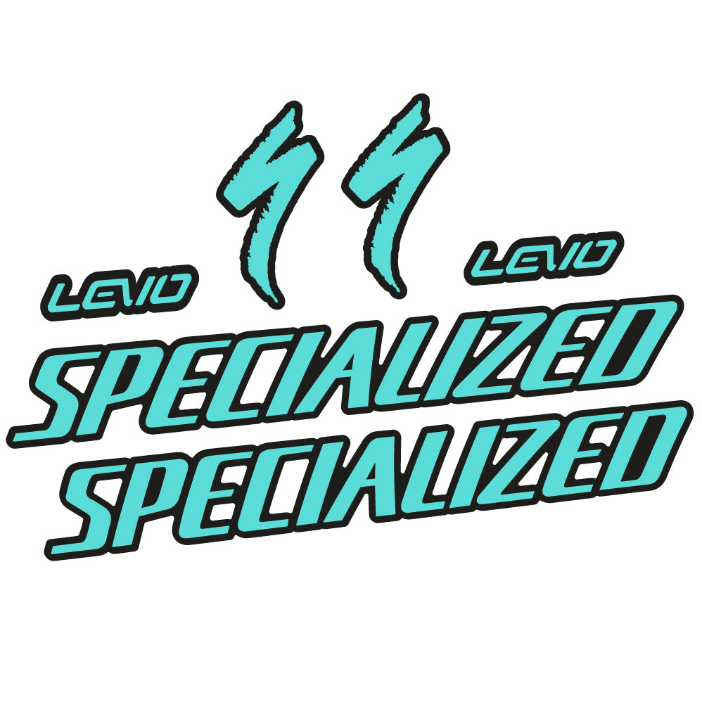 Stickers Specialized Levo Comp Carbon Alloy 2022 compatibles - Autocollants cadre vélo