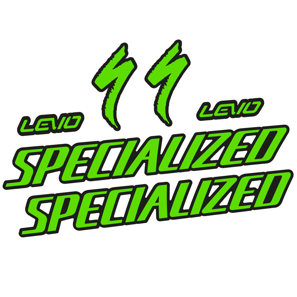 Stickers Specialized Levo Comp Carbon Alloy 2022 compatibles - Autocollants cadre vélo