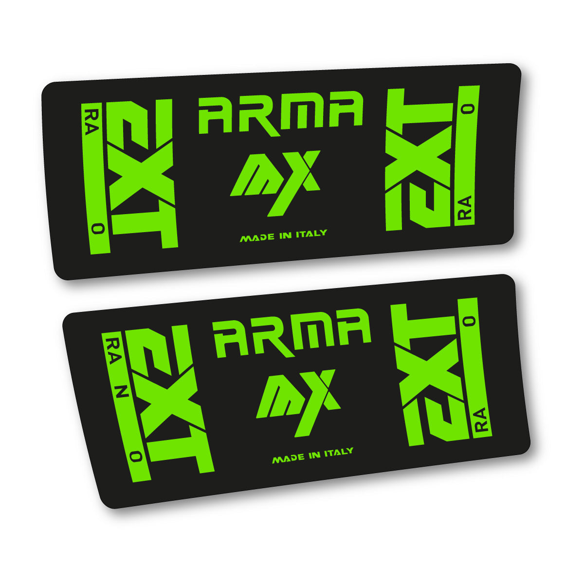 Apple Green decal for EXT Arma MX Pattern 2026 rear shock – bike sticker vinyl