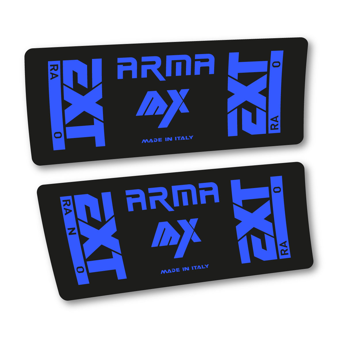 Stickers compatibles EXT Arma MX Pattern 2026 pour amortisseur – autocollants vinyle - Bleu