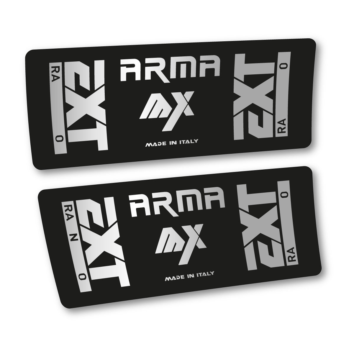 Light Silver decal for EXT Arma MX Pattern 2026 rear shock – bike sticker vinyl