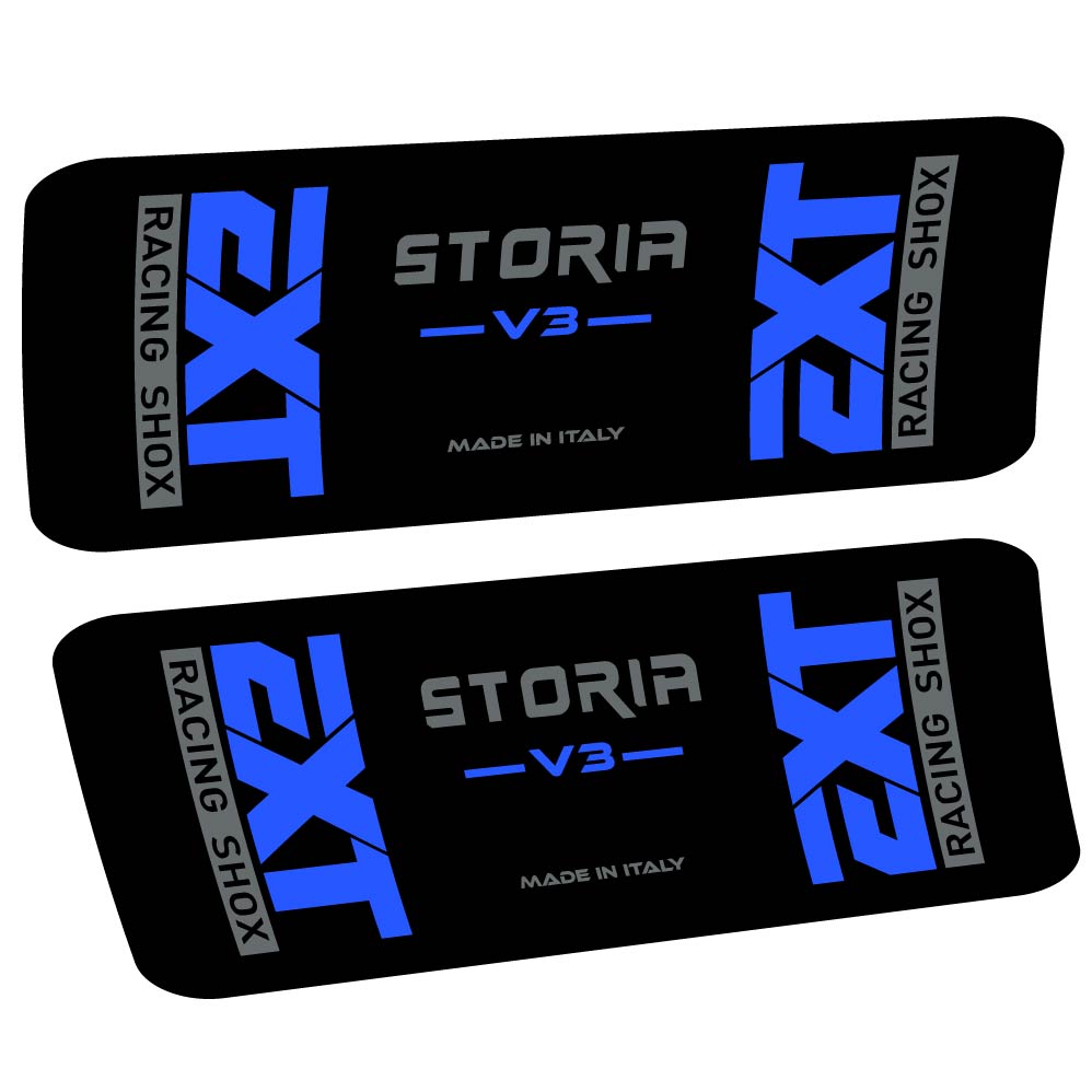 Stickers EXT Storia v3 compatibles Autocollants amortisseur