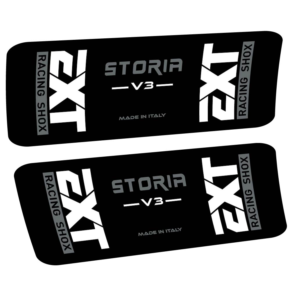 Stickers EXT Storia v3 compatibles Autocollants amortisseur
