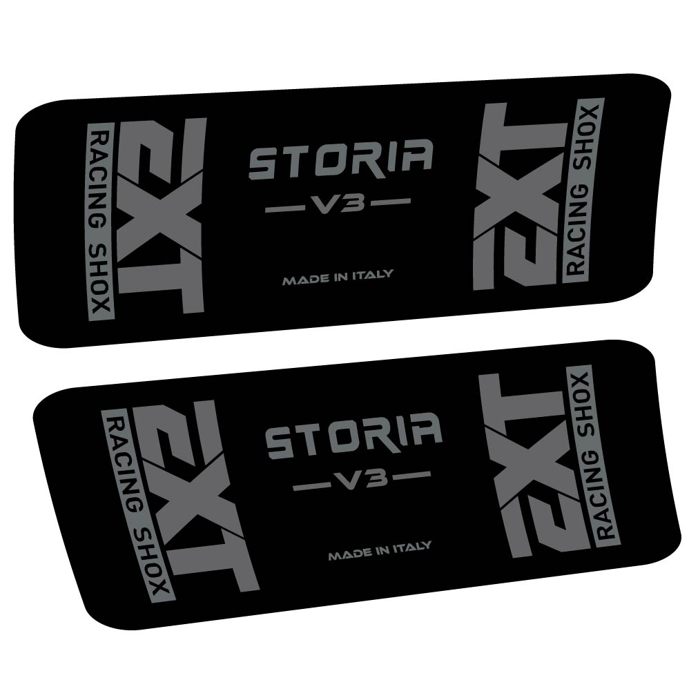 Stickers EXT Storia v3 compatibles Autocollants amortisseur