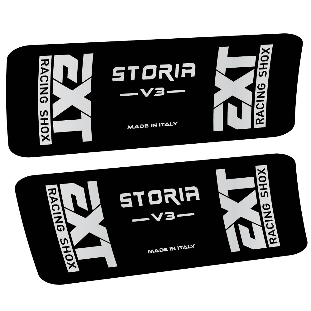 Stickers EXT Storia v3 compatibles Autocollants amortisseur