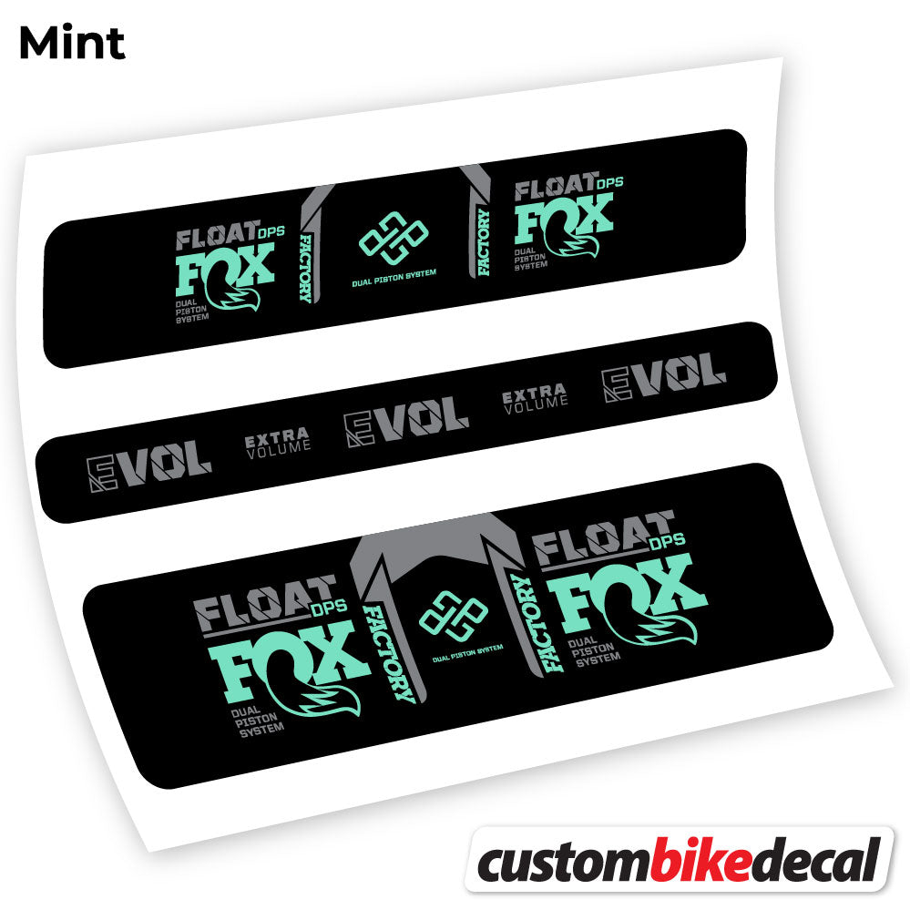 Mint decal for Fox DPS Factory 2021 Remote rear shock – bike sticker vinyl