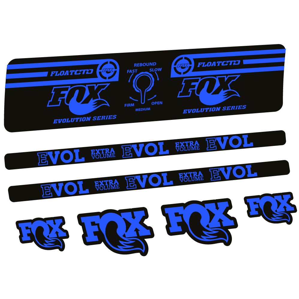 Stickers Fox Float CTD Evolution Series 2016 compatibles Autocollants amortisseur