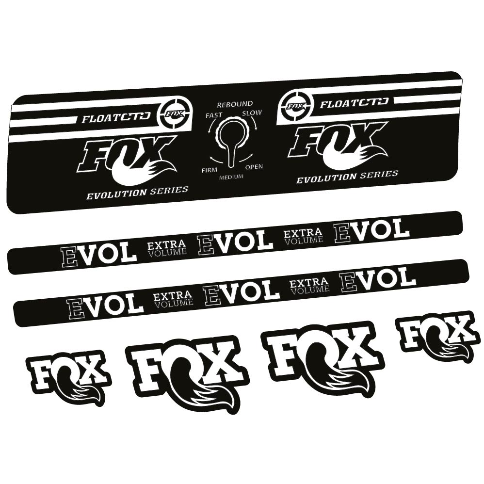 Stickers Fox Float CTD Evolution Series 2016 compatibles Autocollants amortisseur