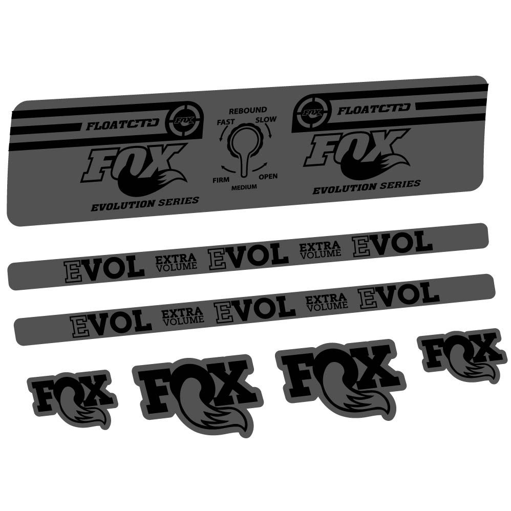 Stickers Fox Float CTD Evolution Series 2016 compatibles Autocollants amortisseur