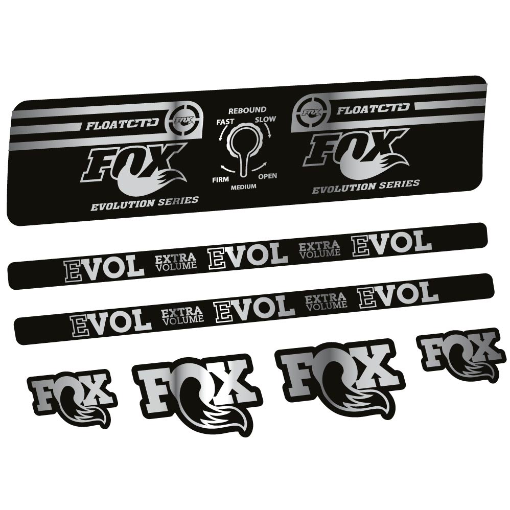 Stickers Fox Float CTD Evolution Series 2016 compatibles Autocollants amortisseur