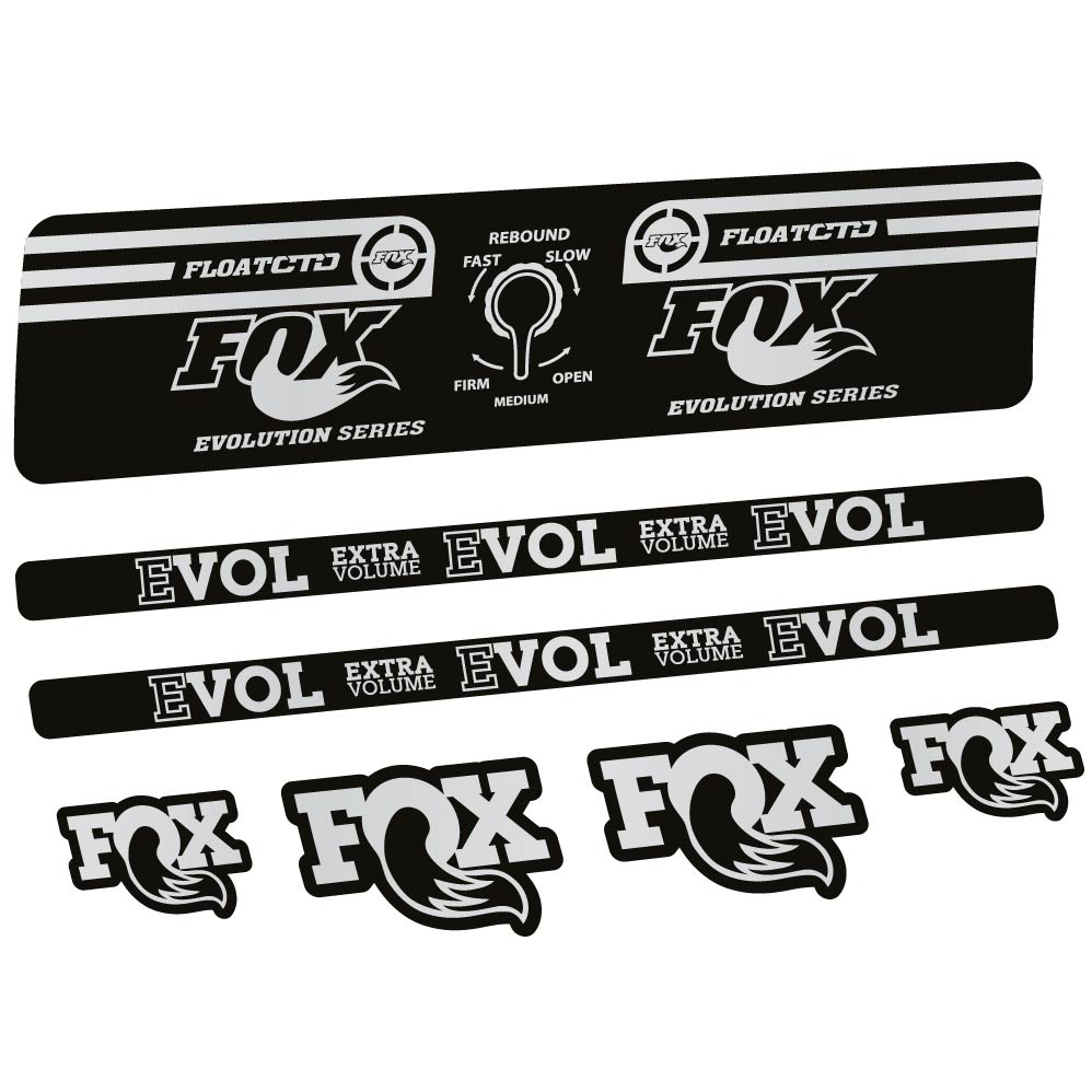 Stickers Fox Float CTD Evolution Series 2016 compatibles Autocollants amortisseur
