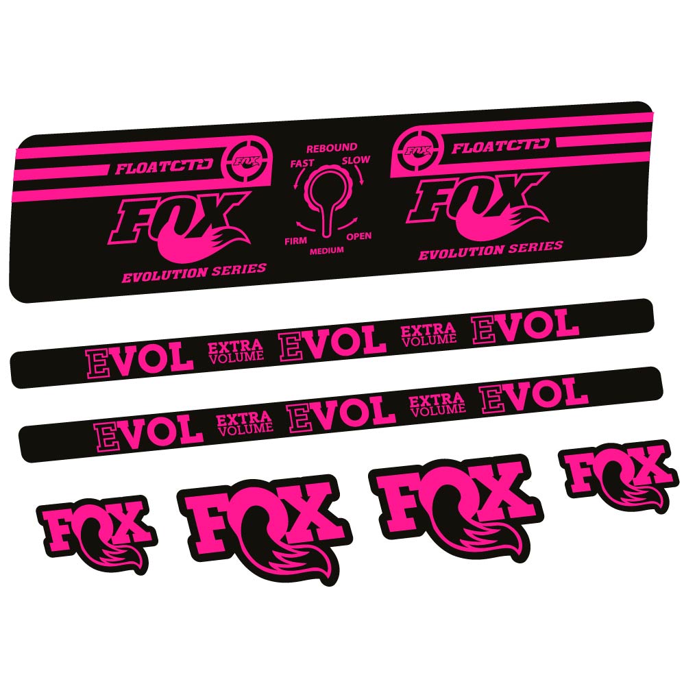Stickers Fox Float CTD Evolution Series 2016 compatibles Autocollants amortisseur