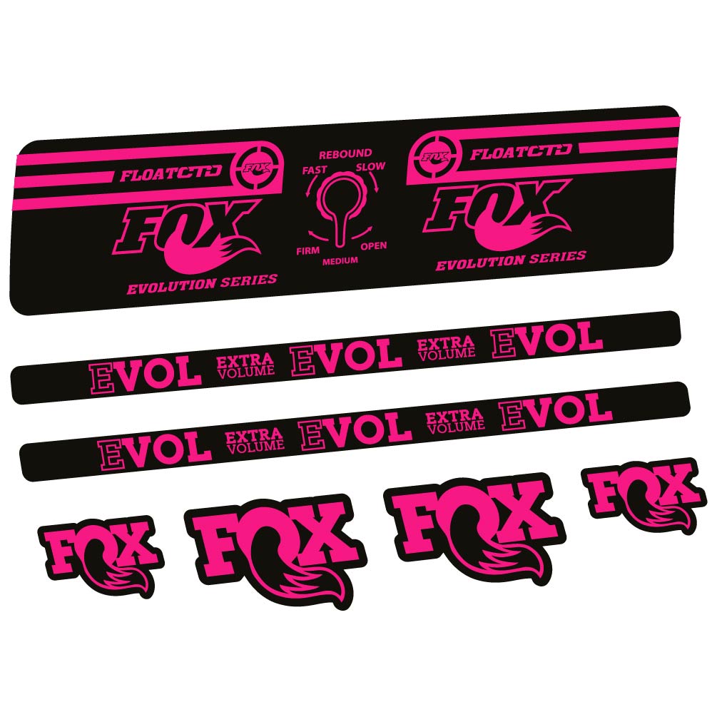 Stickers Fox Float CTD Evolution Series 2016 compatibles Autocollants amortisseur