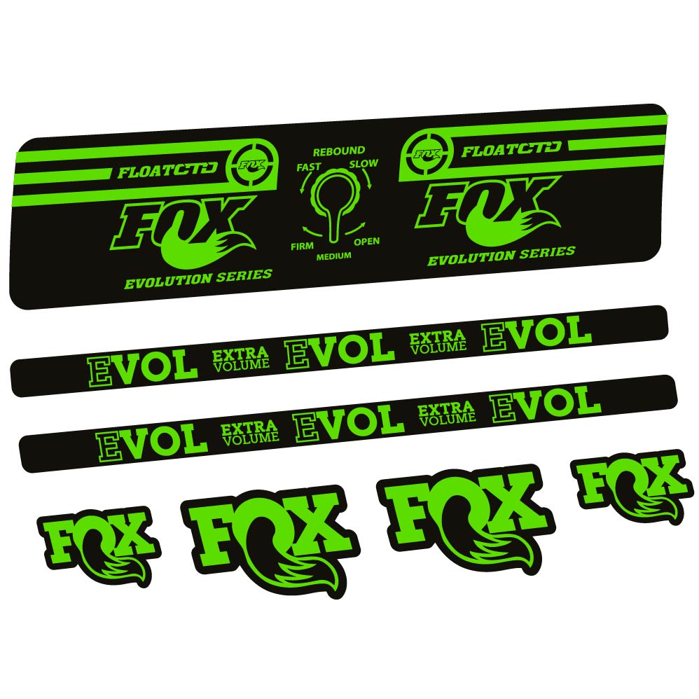 Stickers Fox Float CTD Evolution Series 2016 compatibles Autocollants amortisseur