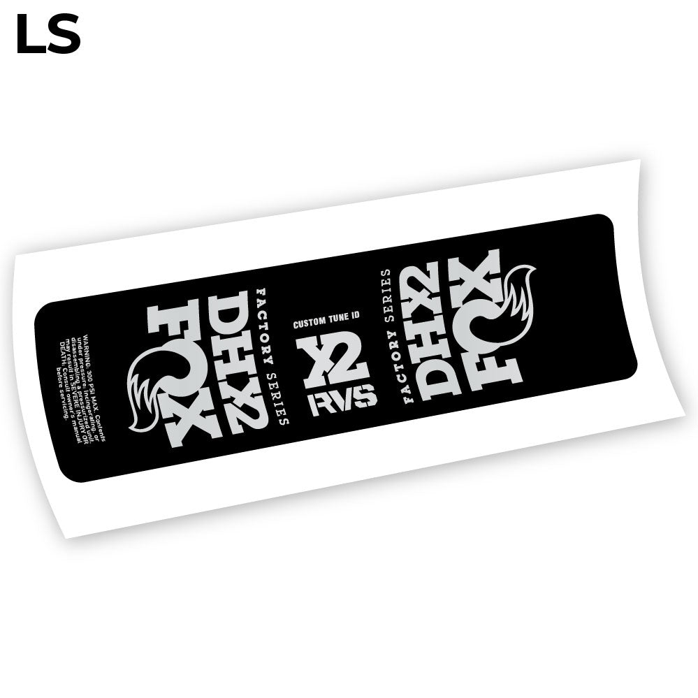 Stickers Fox DHX2 2019 compatibles Autocollants amortisseur VTT
