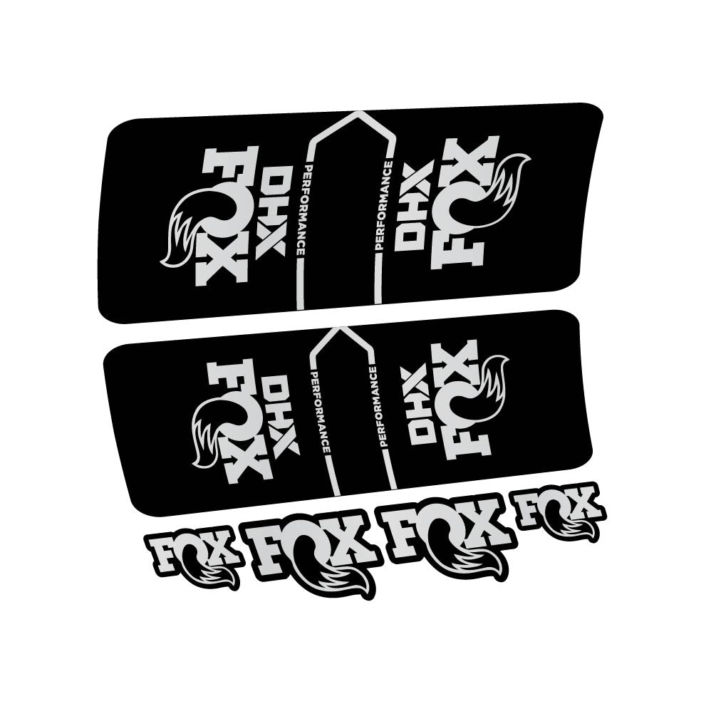 Stickers Fox DHX Performance 2022 compatibles Autocollants amortisseur VTT