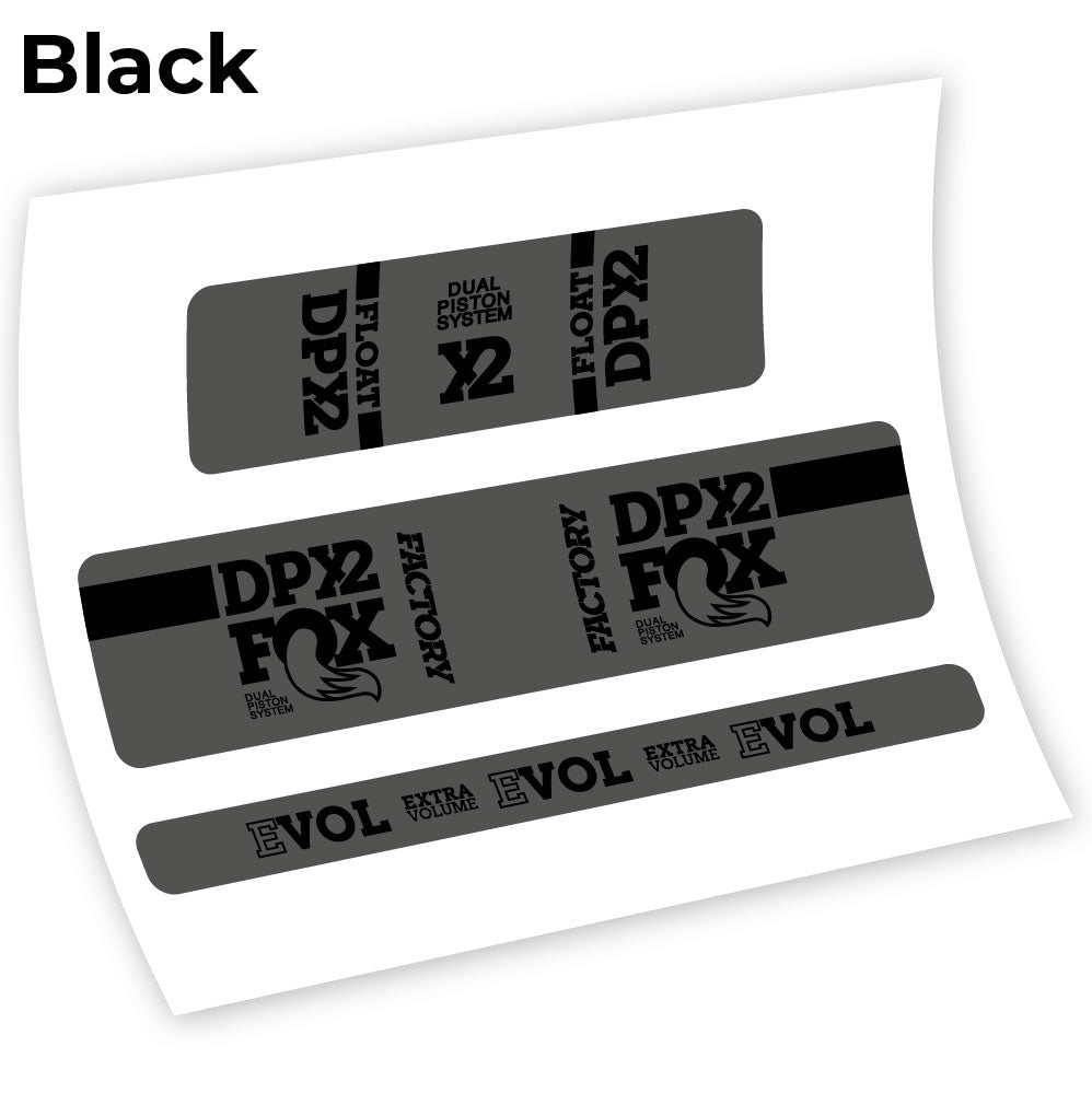 Stickers Fox DPX2 2018, 10€ compatibles Autocollants amortisseur