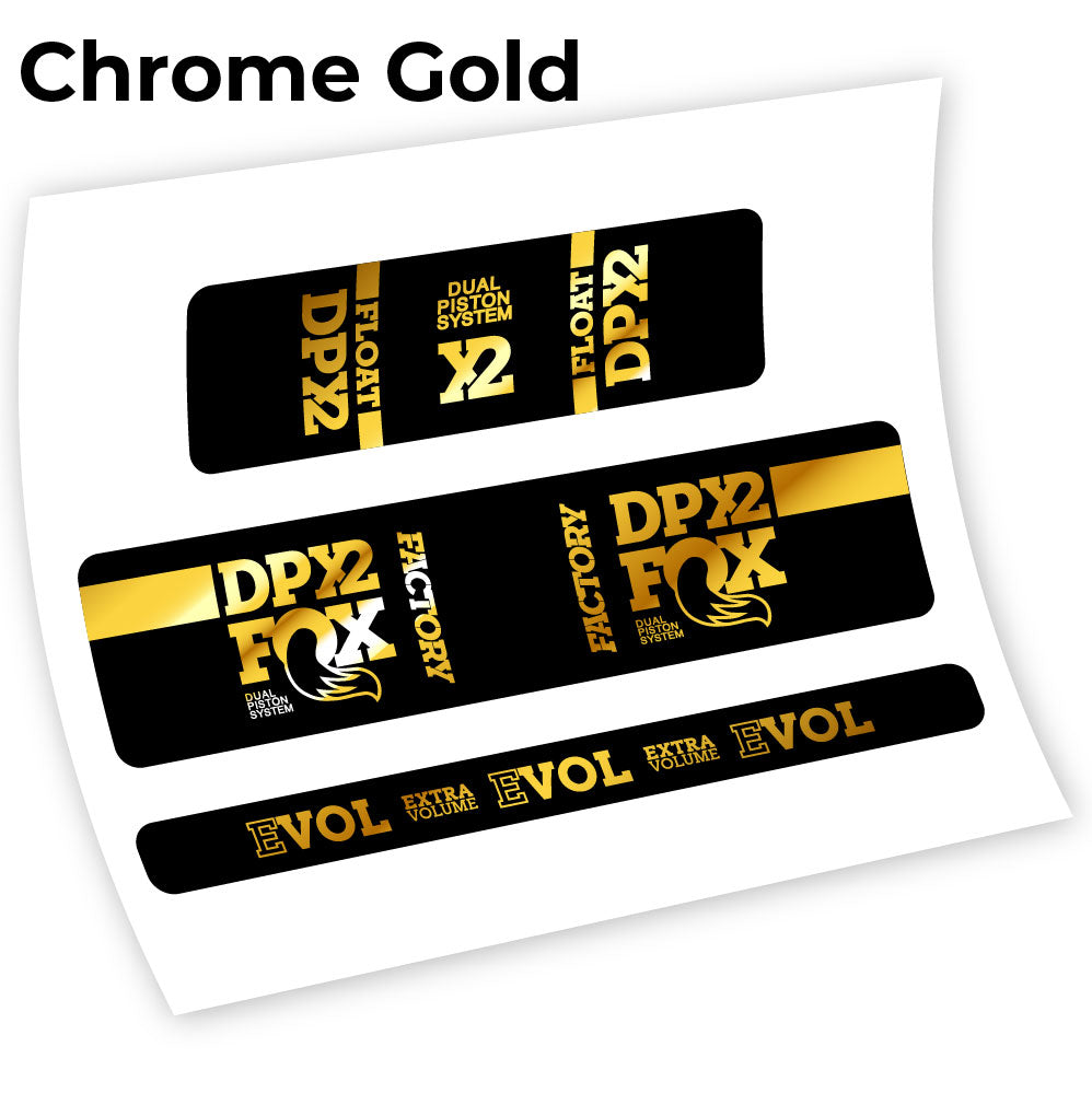 Stickers Fox DPX2 2018, 10€ compatibles Autocollants amortisseur