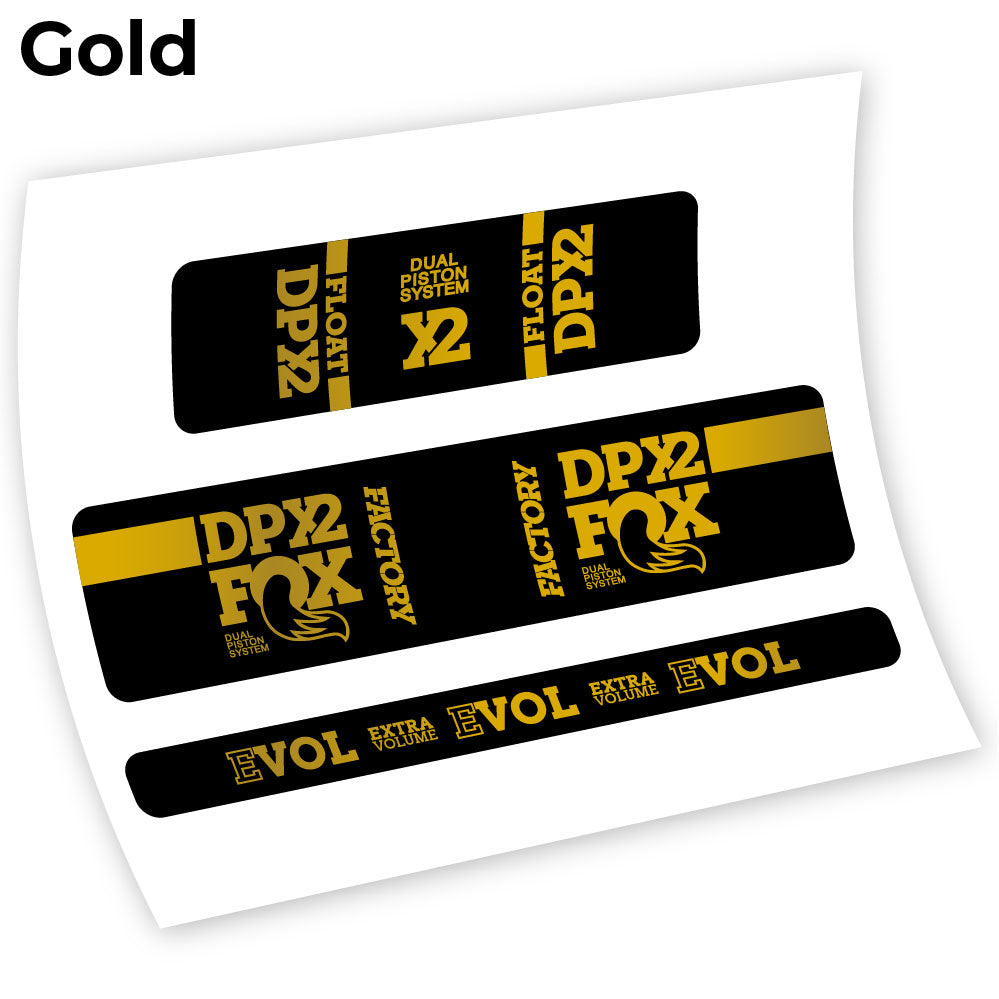 Stickers Fox DPX2 2018, 10€ compatibles Autocollants amortisseur