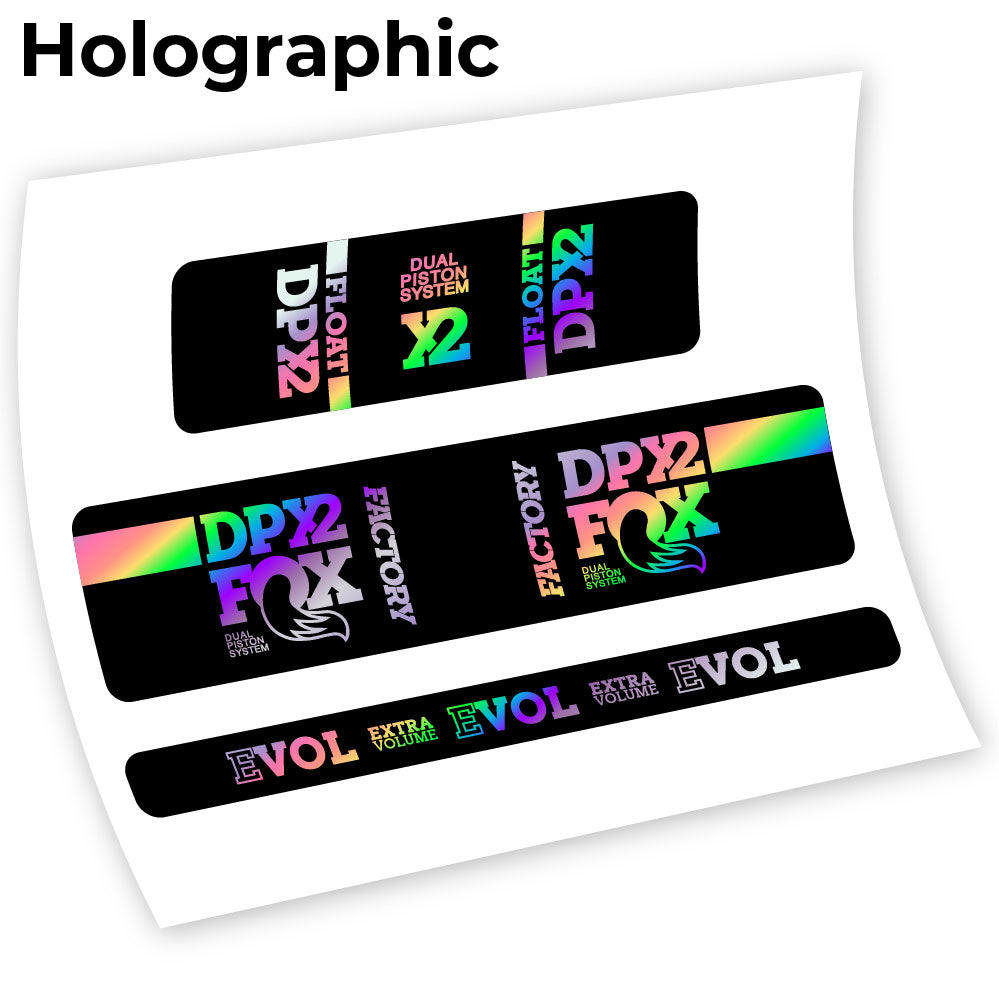 Stickers Fox DPX2 2018, 10€ compatibles Autocollants amortisseur