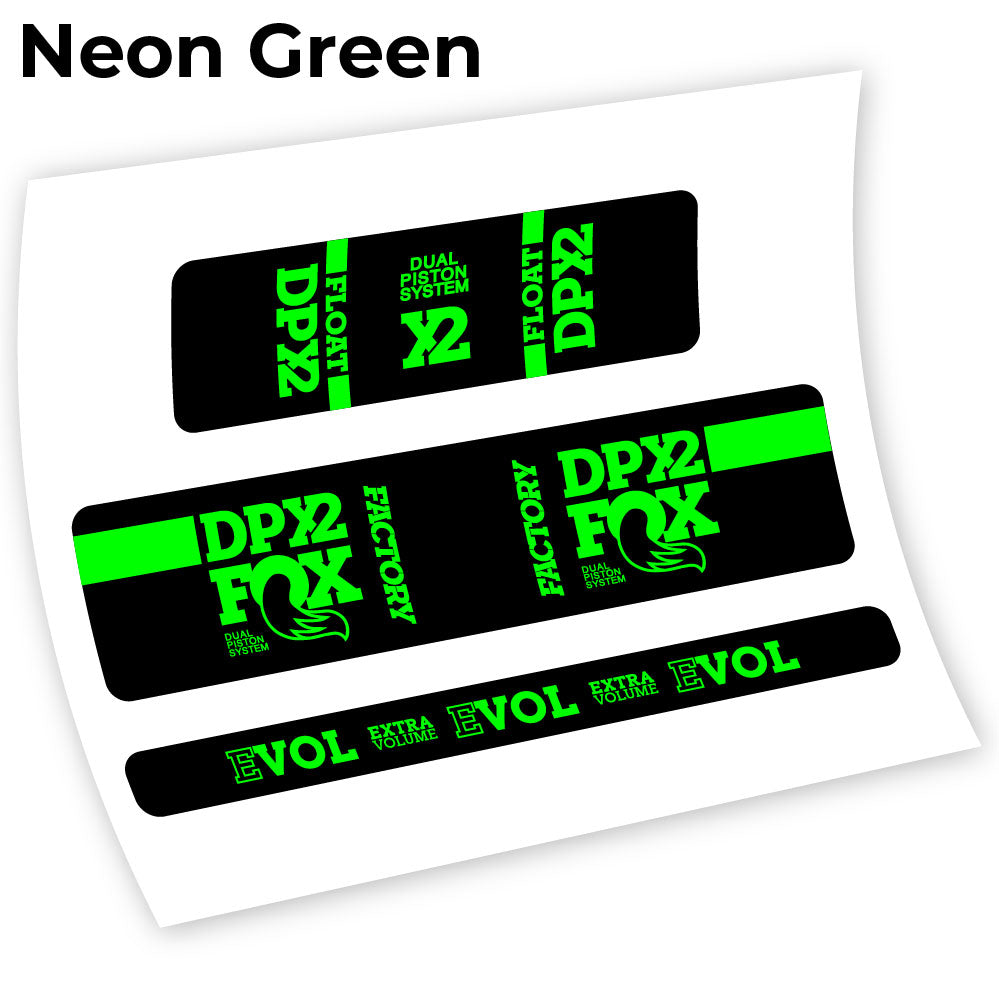 Stickers Fox DPX2 2018, 10€ compatibles Autocollants amortisseur