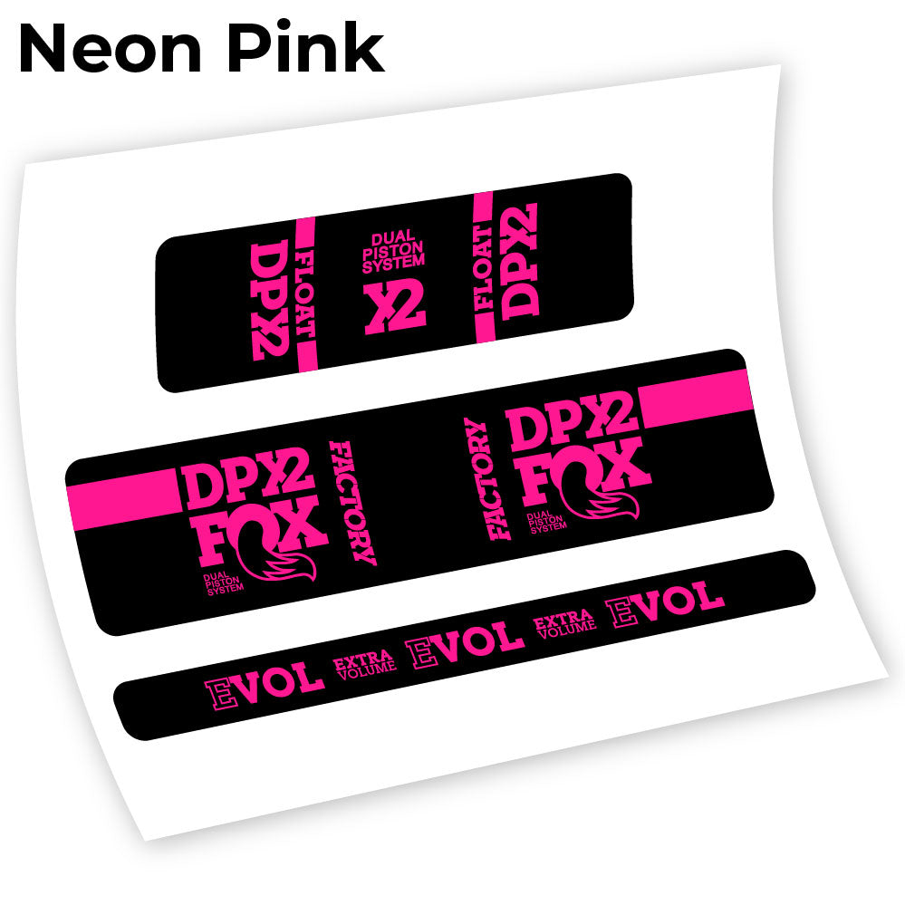 Stickers Fox DPX2 2018, 10€ compatibles Autocollants amortisseur