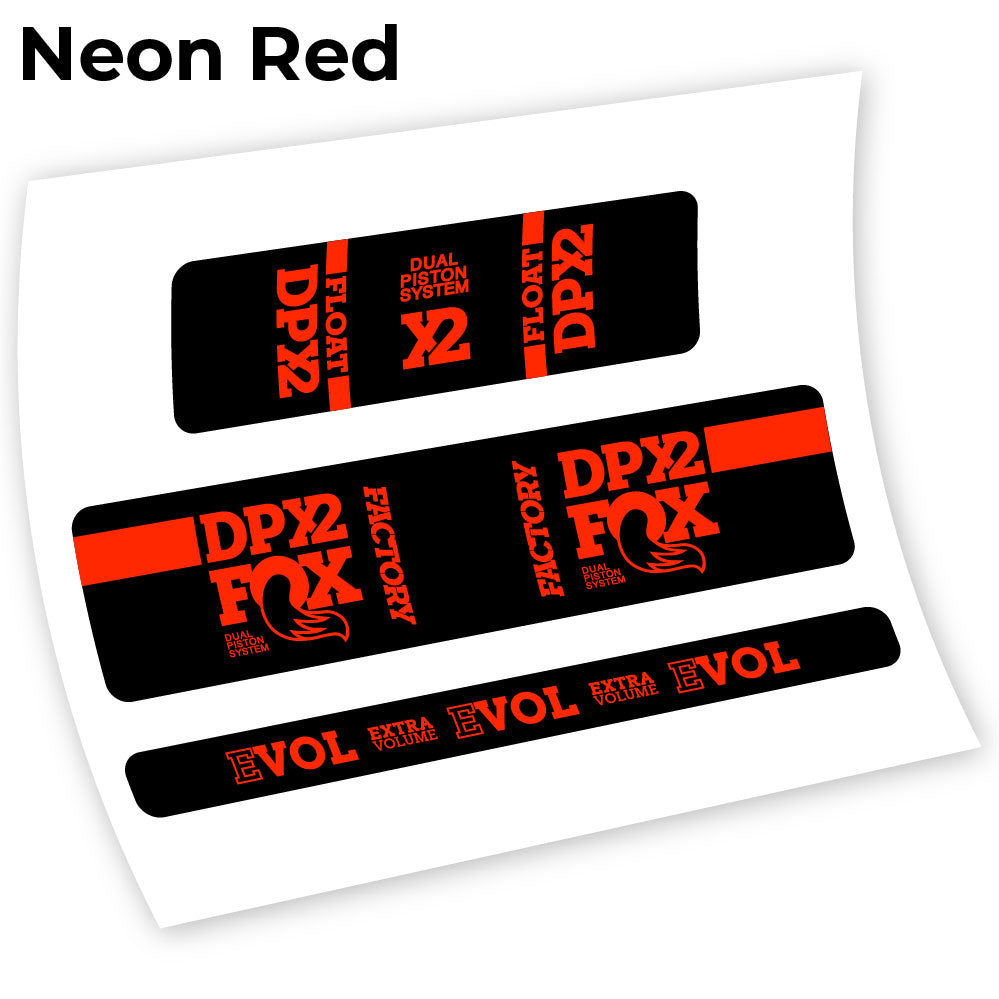 Stickers Fox DPX2 2018, 10€ compatibles Autocollants amortisseur