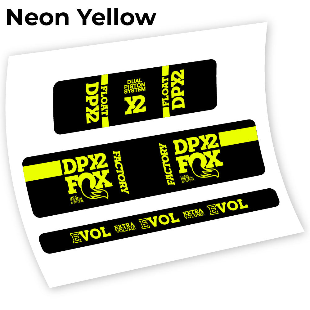 Stickers Fox DPX2 2018, 10€ compatibles Autocollants amortisseur