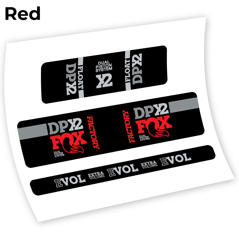 Stickers Fox DPX2 2018, 10€ compatibles Autocollants amortisseur