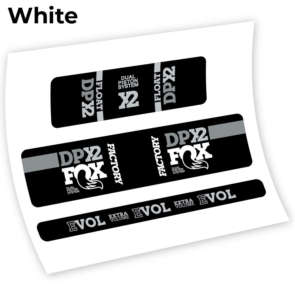Stickers Fox DPX2 2018, 10€ compatibles Autocollants amortisseur