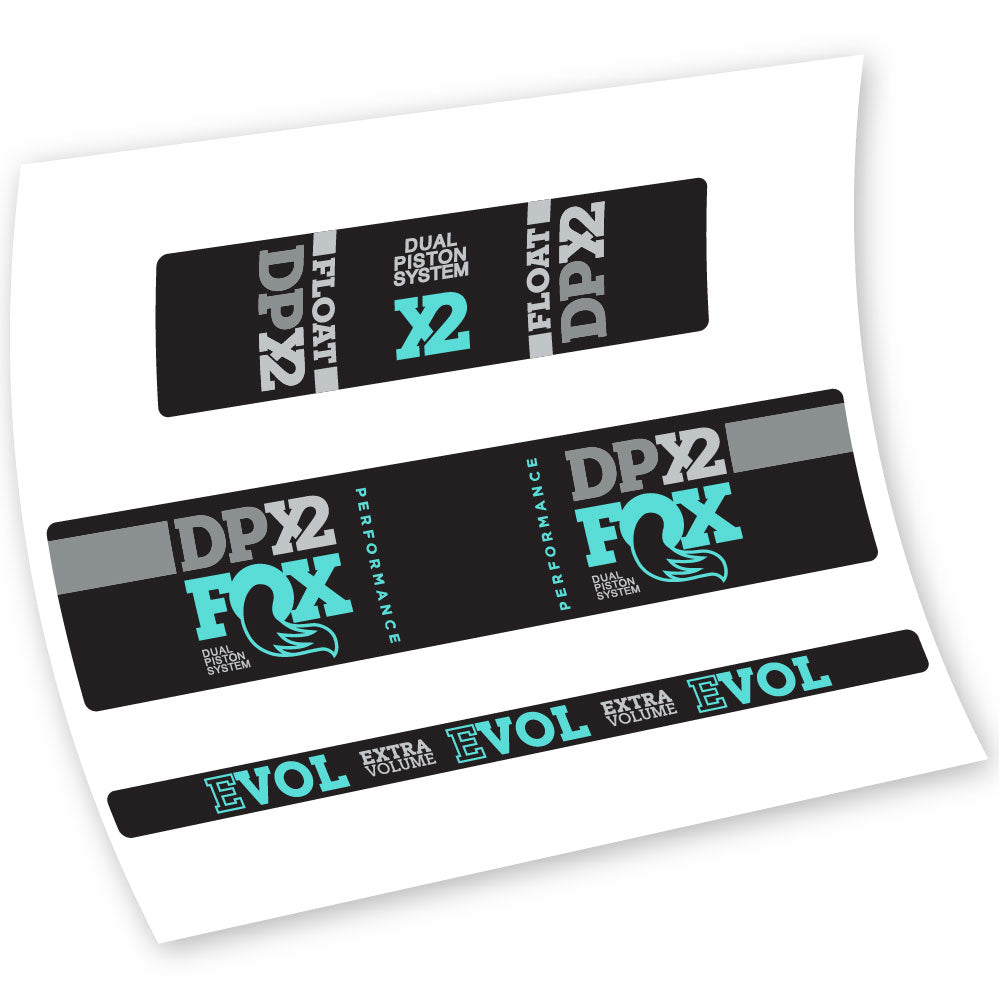 Stickers Fox Float DPX2 Performance compatibles Autocollants amortisseur