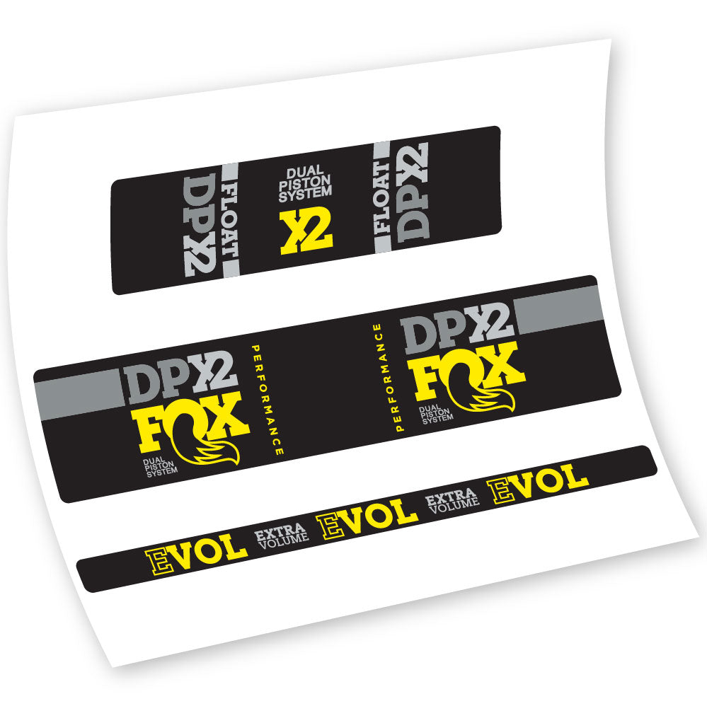 Stickers Fox Float DPX2 Performance compatibles Autocollants amortisseur
