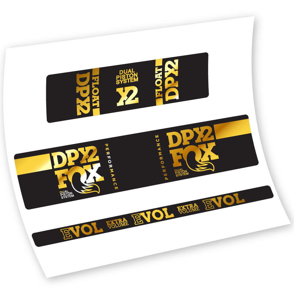 Stickers Fox Float DPX2 Performance compatibles Autocollants amortisseur