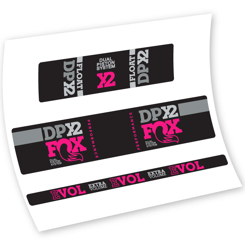 Stickers Fox Float DPX2 Performance compatibles Autocollants amortisseur