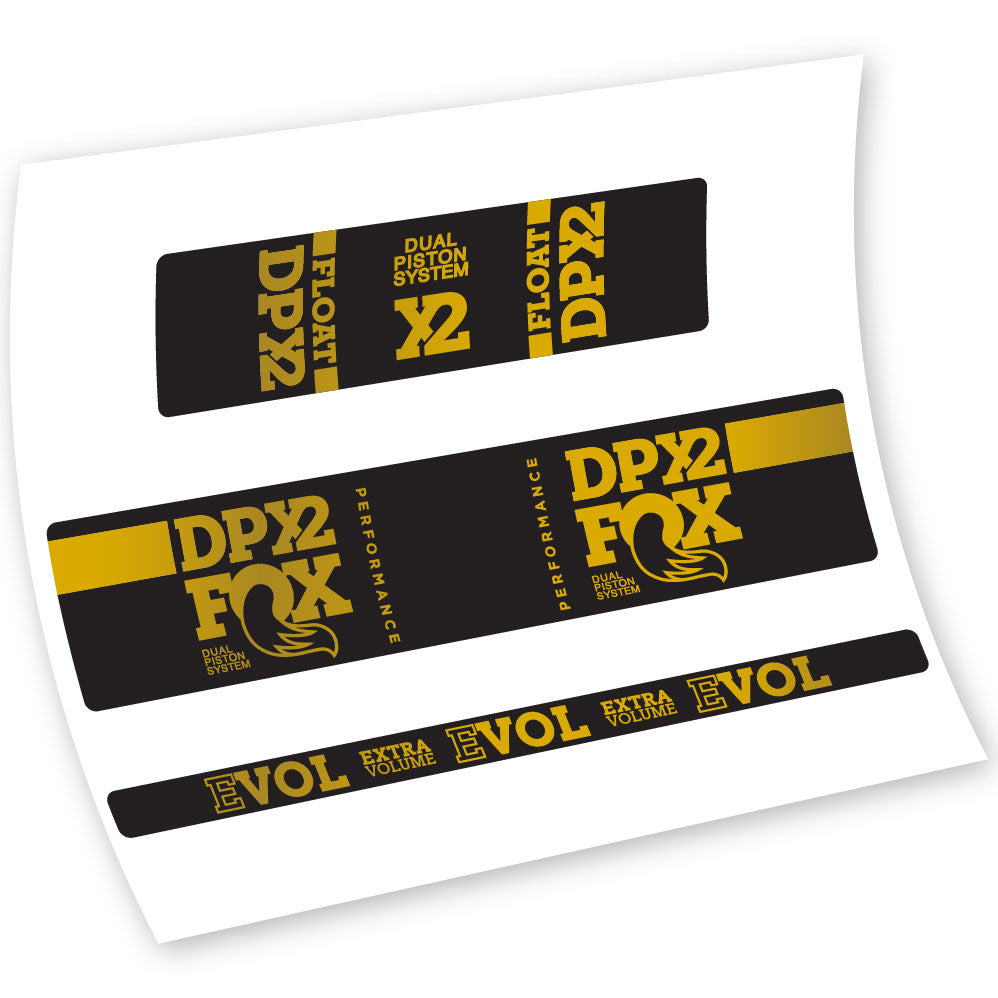 Stickers Fox Float DPX2 Performance compatibles Autocollants amortisseur