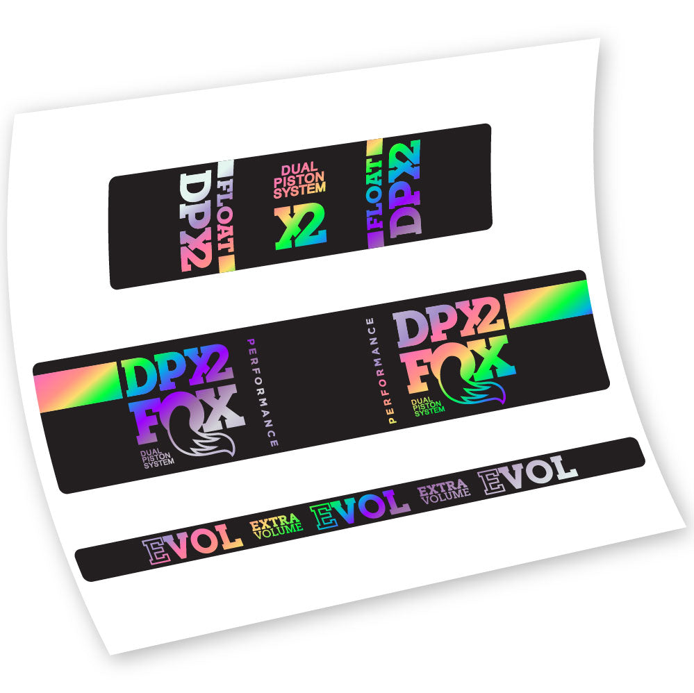 Stickers Fox Float DPX2 Performance compatibles Autocollants amortisseur