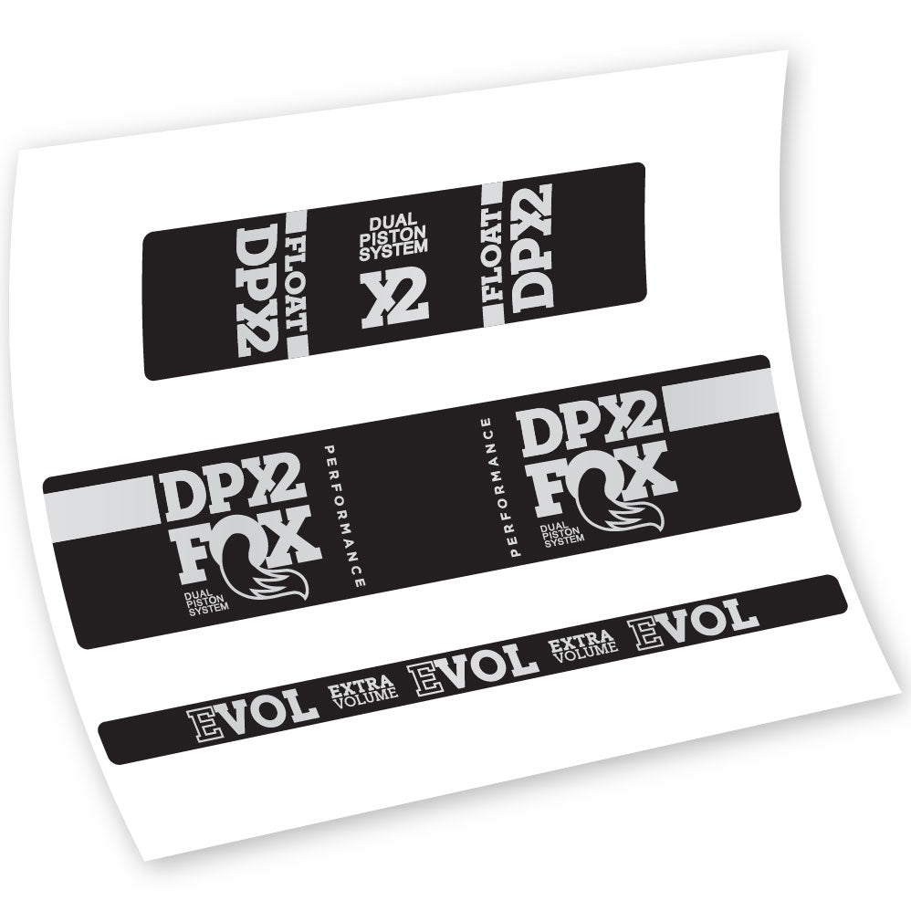 Stickers Fox Float DPX2 Performance compatibles Autocollants amortisseur