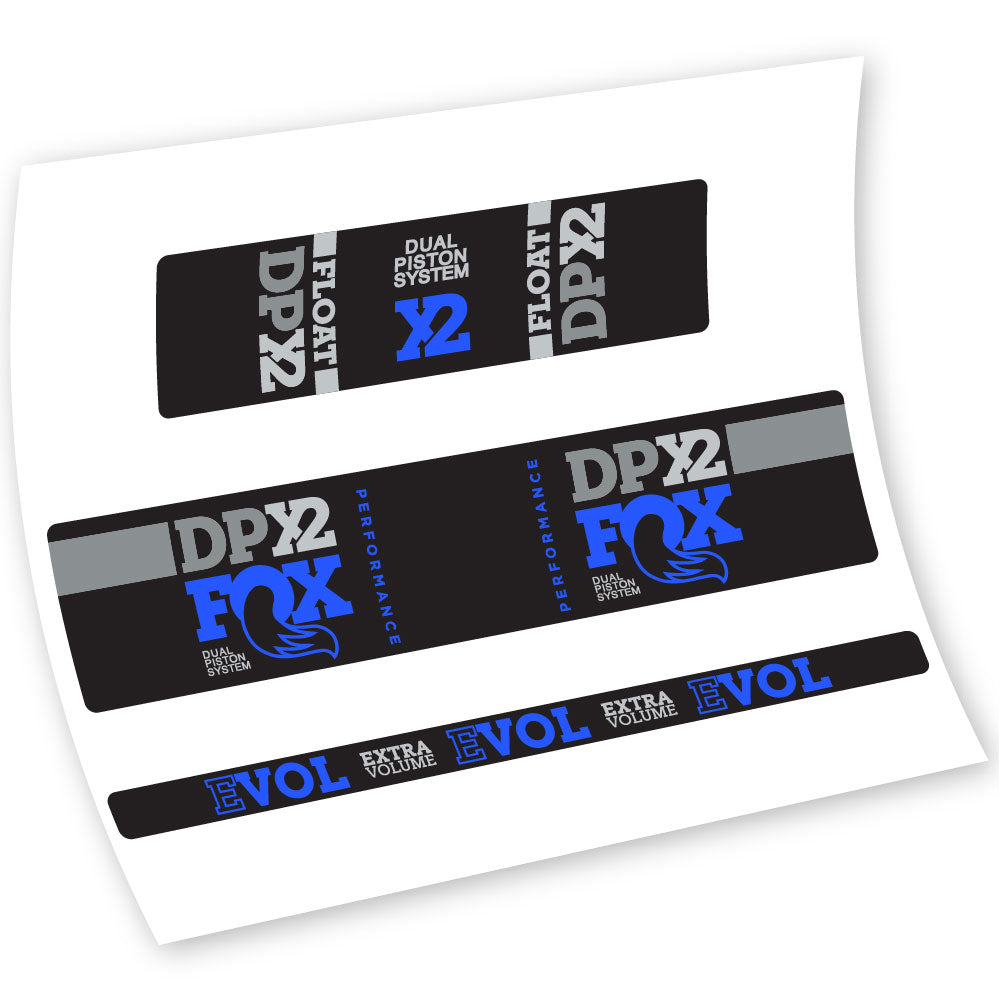 Stickers Fox Float DPX2 Performance compatibles Autocollants amortisseur