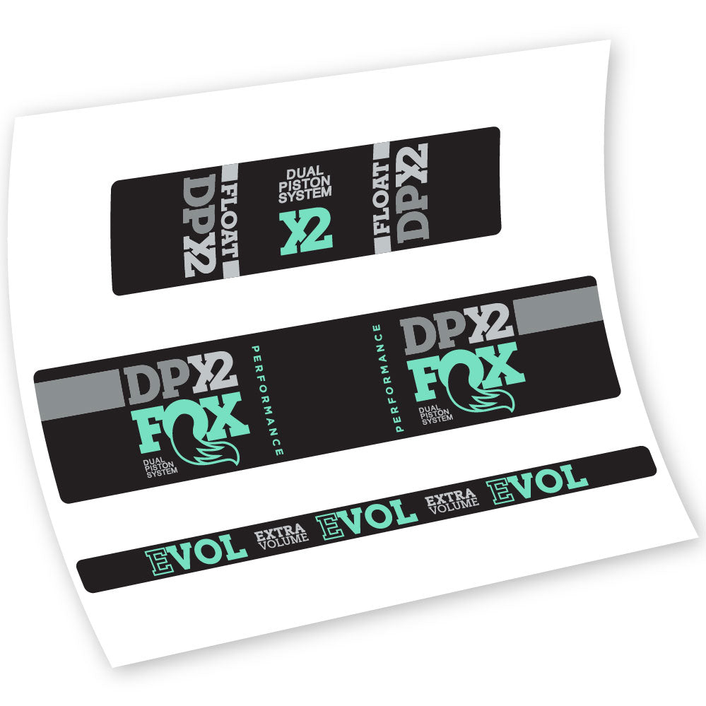 Stickers Fox Float DPX2 Performance compatibles Autocollants amortisseur