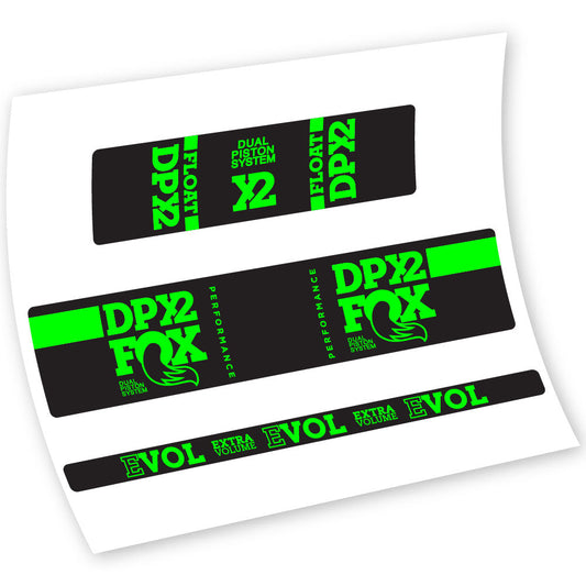 Stickers Fox Float DPX2 Performance compatibles Autocollants amortisseur