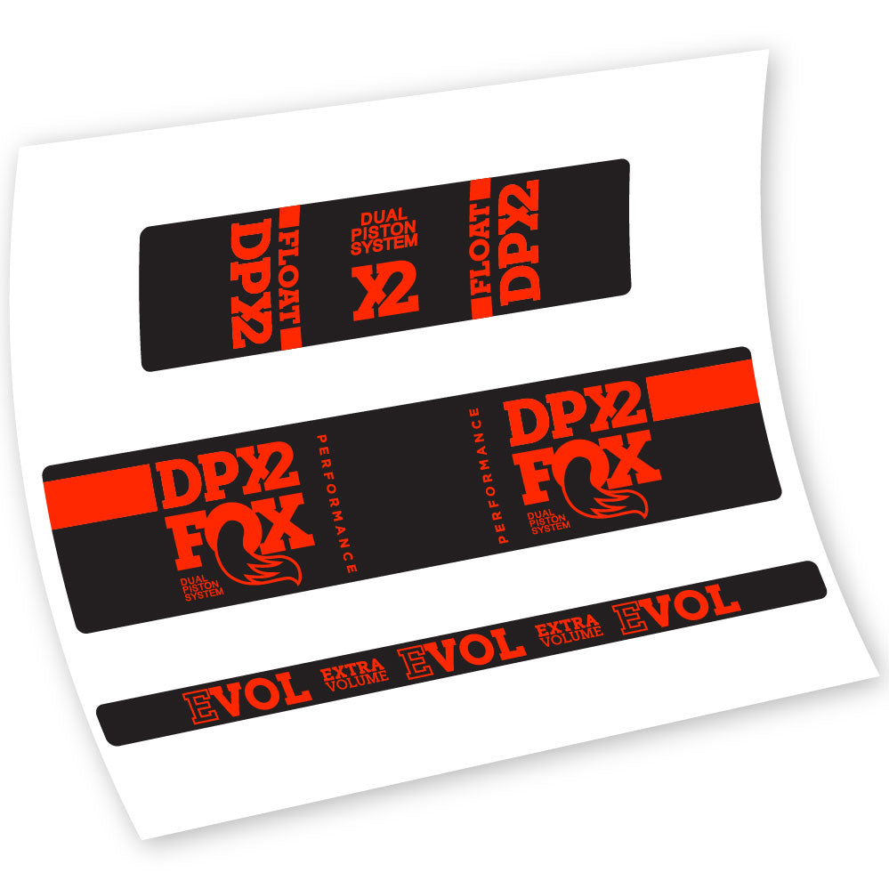 Stickers Fox Float DPX2 Performance compatibles Autocollants amortisseur