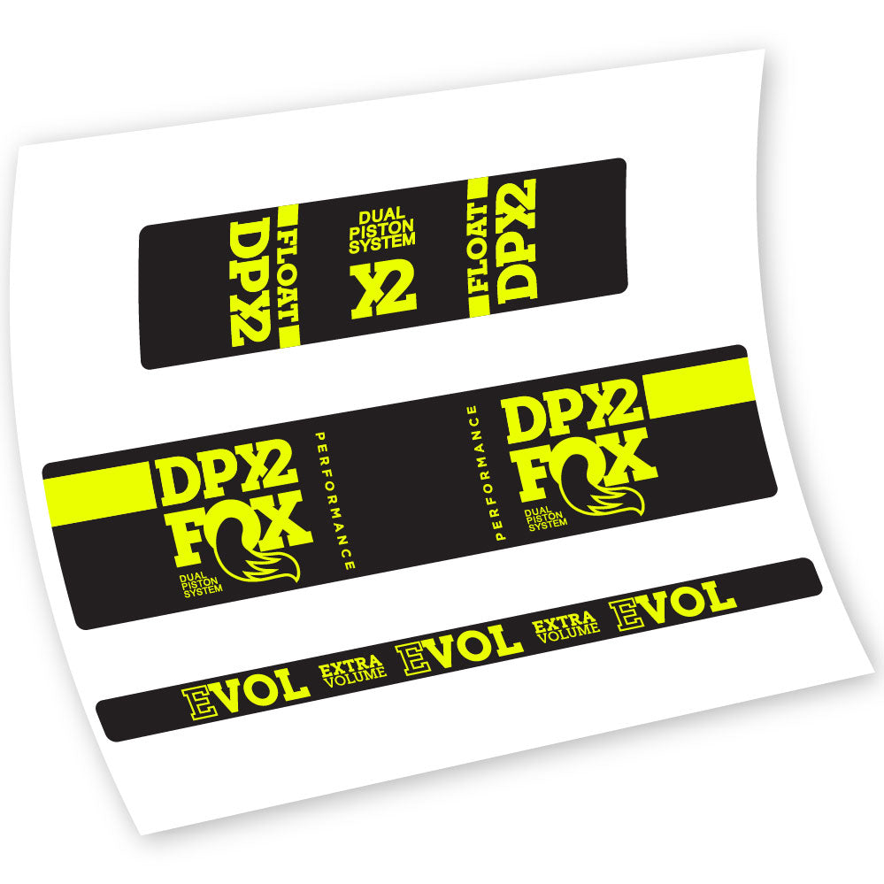 Stickers Fox Float DPX2 Performance compatibles Autocollants amortisseur