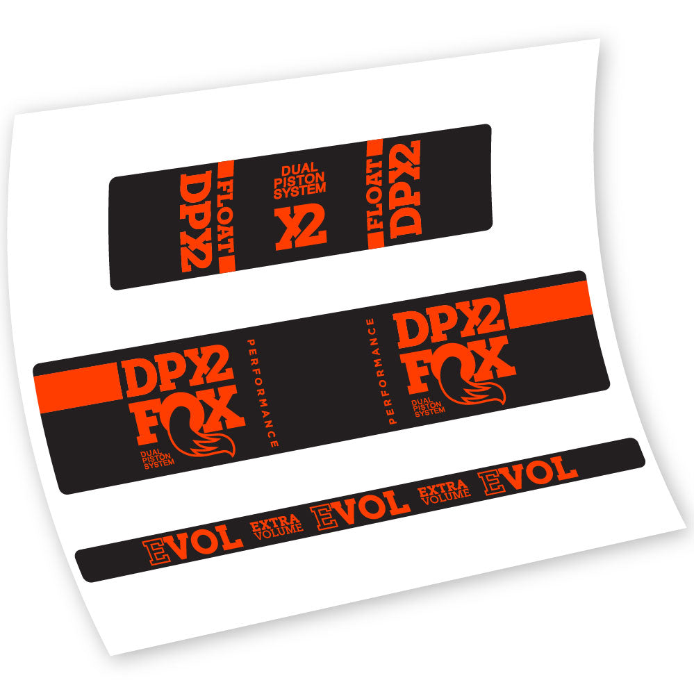 Stickers Fox Float DPX2 Performance compatibles Autocollants amortisseur
