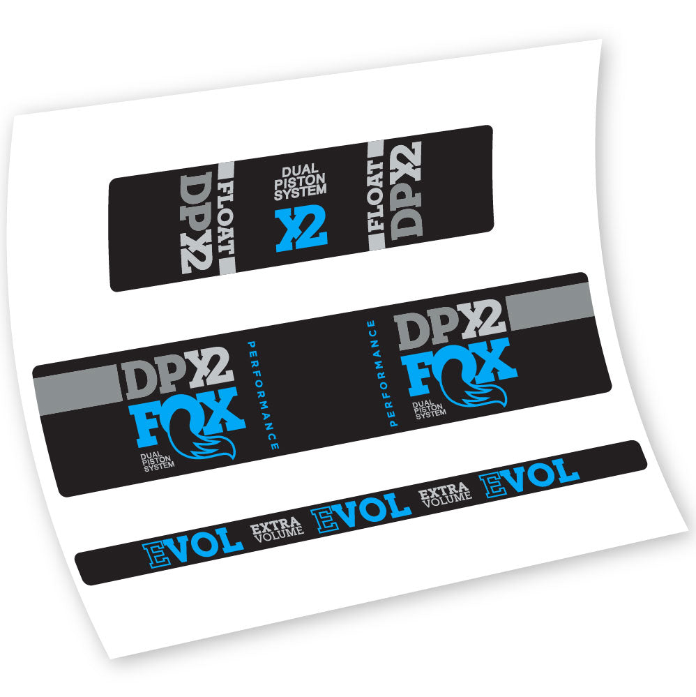 Stickers Fox Float DPX2 Performance compatibles Autocollants amortisseur