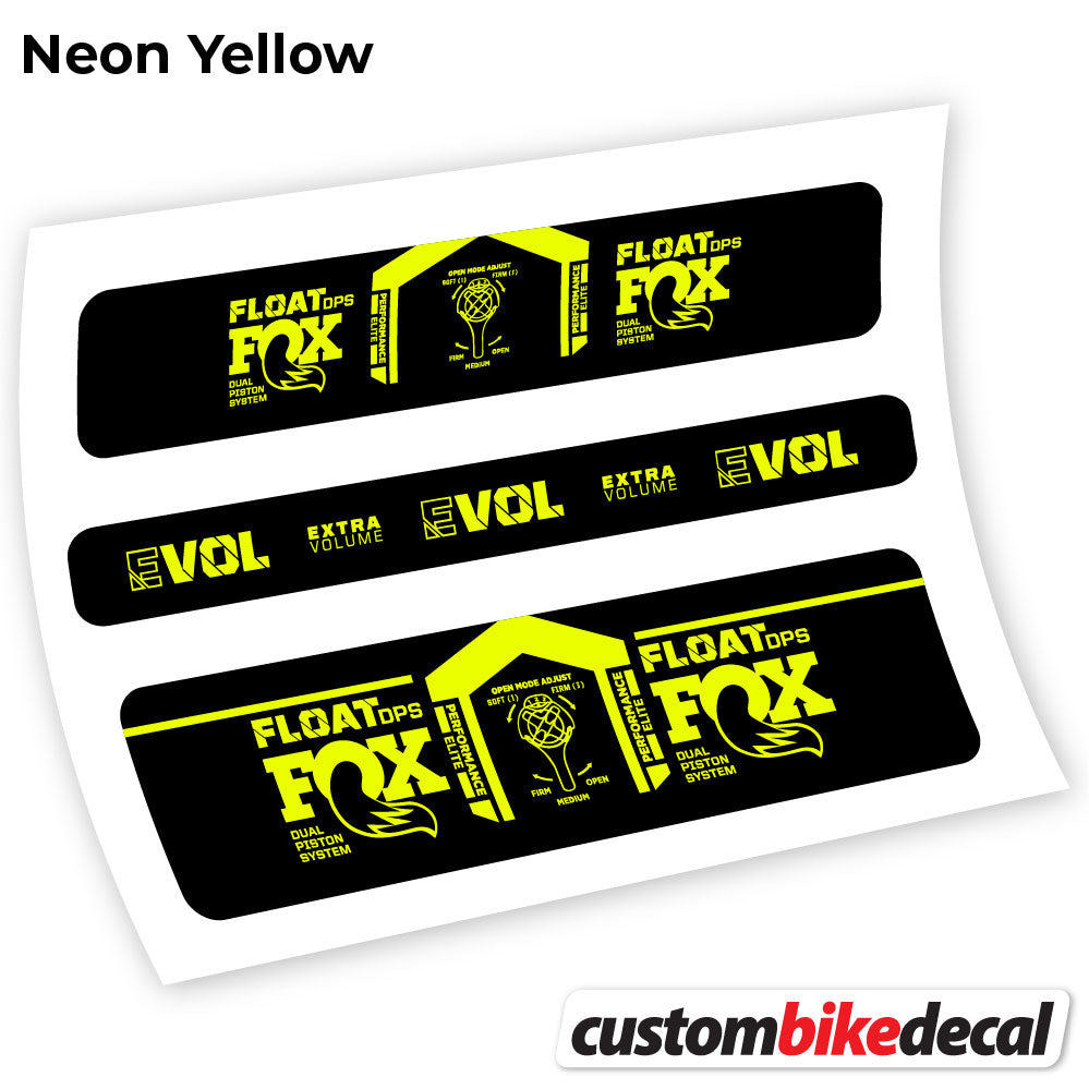 Decal for Fox DPS Elite 2021 rear shock – bike sticker vinyl, view 18