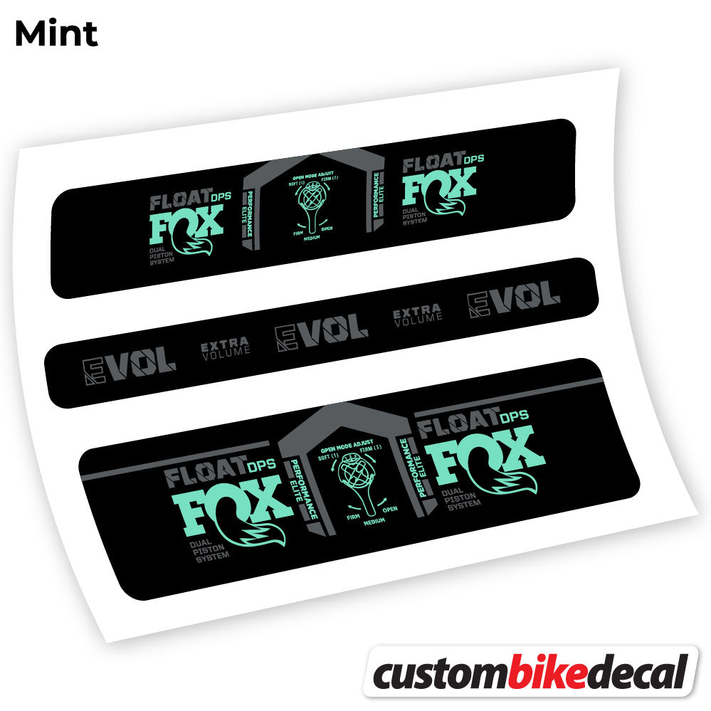 Mint decal for Fox DPS Elite 2021 rear shock – bike sticker vinyl