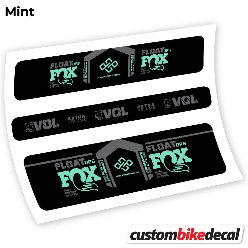 Mint decal for Fox DPS Performance Elite 2021 Remote rear shock – bike sticker vinyl