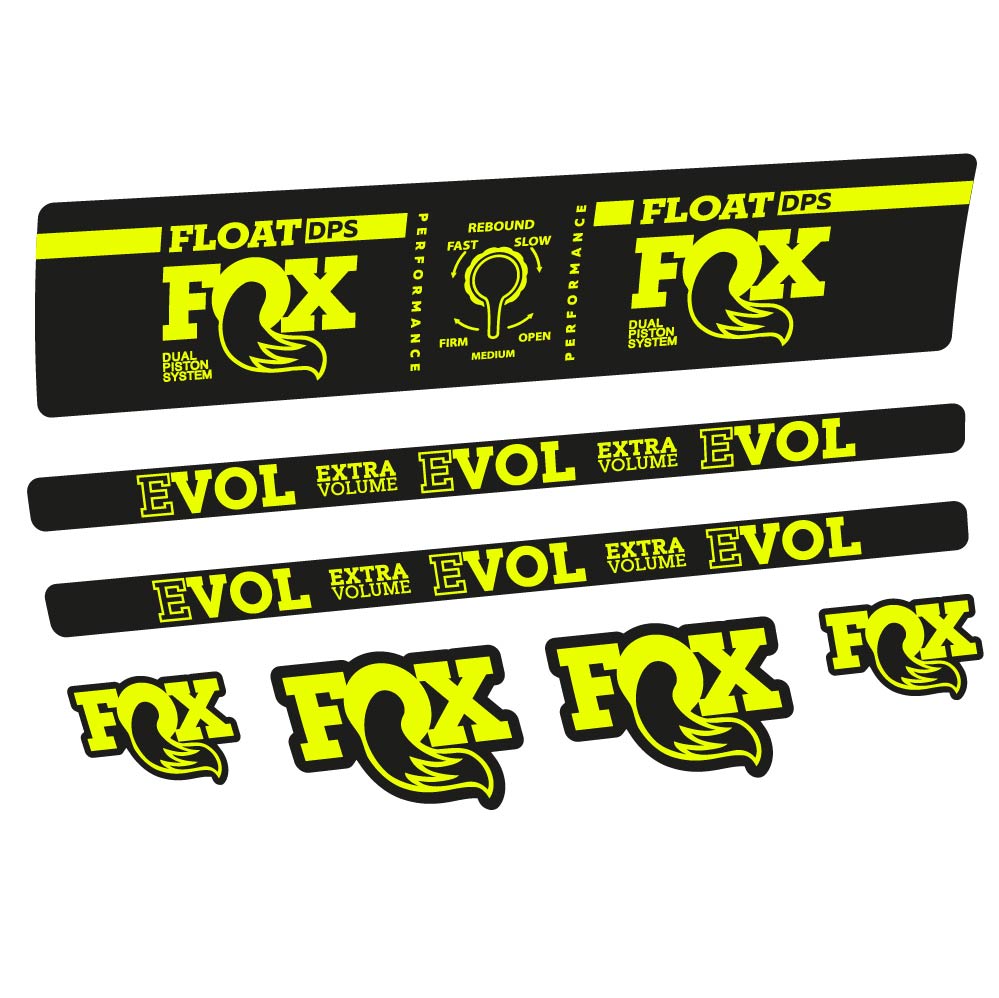 Stickers Fox Float DPS Performance compatibles Autocollants amortisseur